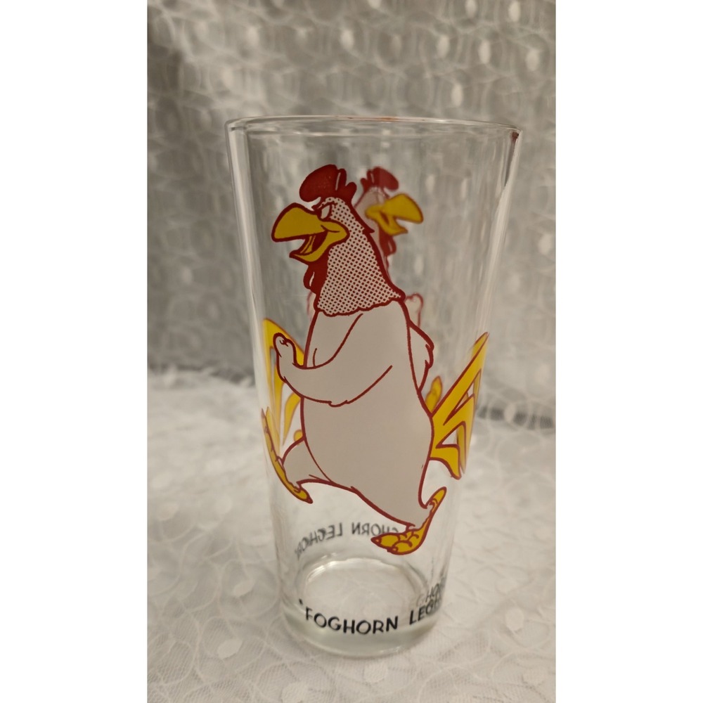1973 Brockway Glass Foghorn Leghorn Warner Pepsi Collector Series Looney Tunes